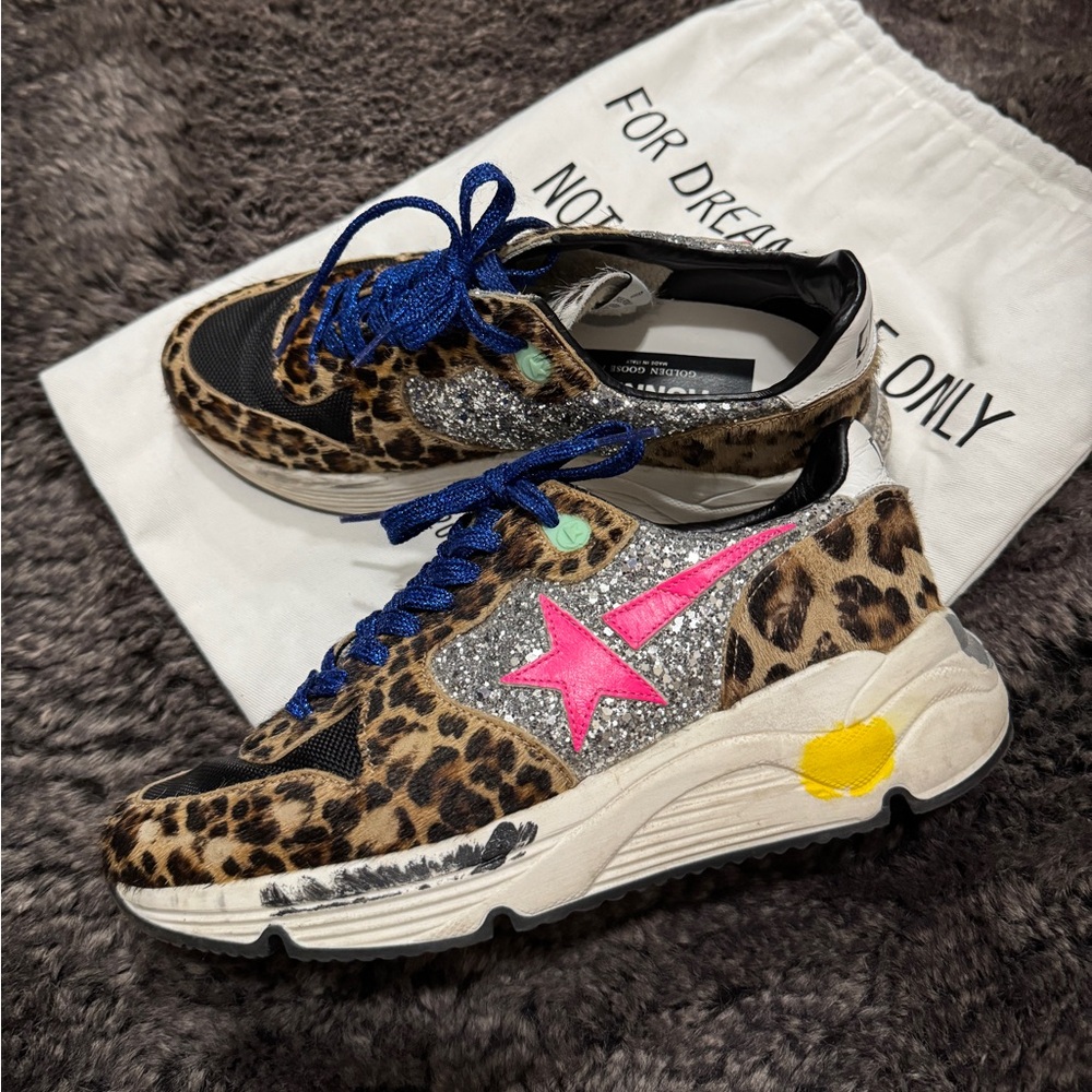Golden goose running shoe
